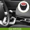 6 Speed Manual Gear Shift Knob for Subaru Impreza WRX 09-18 Plastic Faux Leather