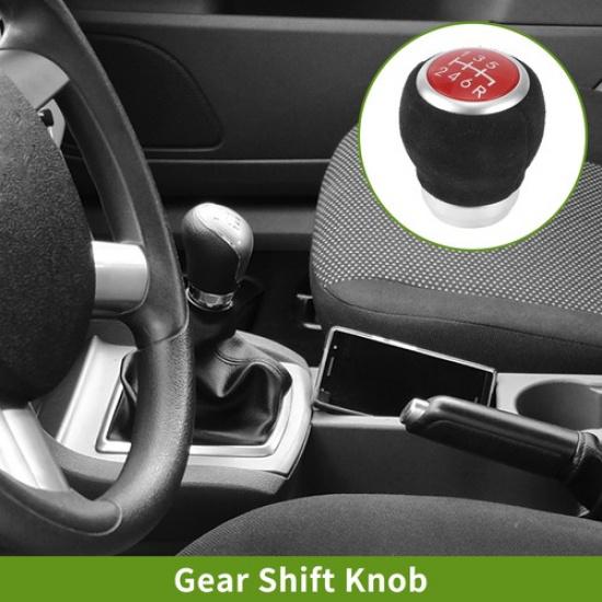 

6 Speed Manual Gear Shift Knob for Subaru Impreza WRX 09-18 Plastic Faux Leather
