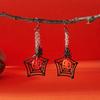Acrylic Halloween Earrings Bat Pumpkin Dangle Earrings Creative Ghost Ear Studs  Gift