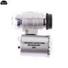 60X Illuminated Microscope Portable Handheld Jeweler Magnifier With LED Light Mini Pocket Magnifying Glass For Home And Office