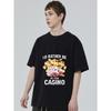 Casual T-Shirt Black I D Rather Be At The Casino with Money Cards and Dice Print for Gaming and Leisure Activities