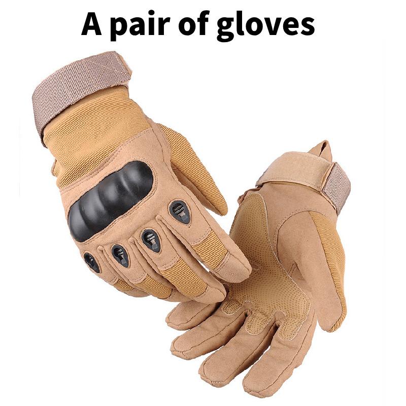 

Tactical Mens Cycling Gloves With Anti Slip Nylon For Outdoor Fitness And Sun Protection XL хакі