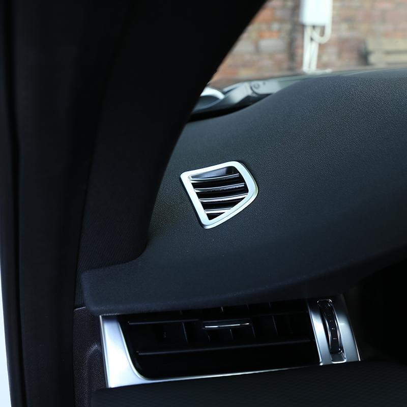 Bord de bord ABS cromat pentru cadru de ieșire de aer condiționat Decorație capac pentru Land Rover Range Rover Evoque L551 