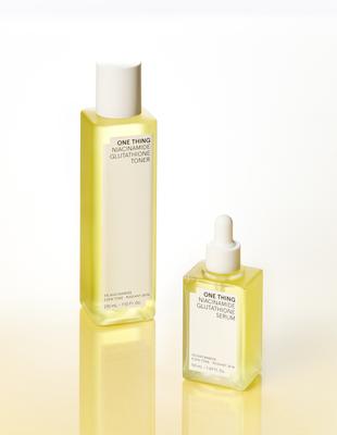 One Thing Niacinamide glutathiOne tOner Serum Spezialset 30ml tOner+10ml Serum Gratis 