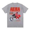 Men's & Women's New Vintage T‑Shirt with Akira 1989 Japanese Anime Movie Harajuku Casual Graphic Print Women And Men T-shirt