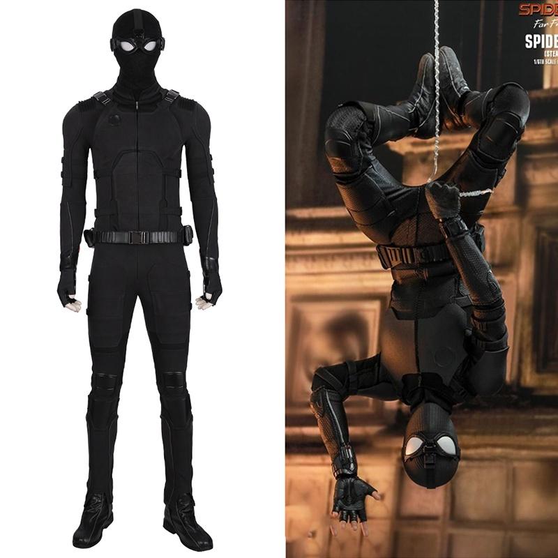 Breathable Spider-man Far From Home Cosplay Stealth Suit With Exquisite Workmanship