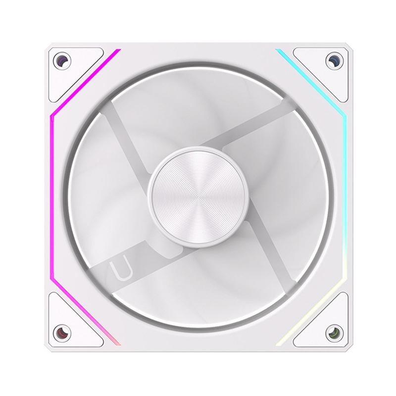 12Cm Argb 4 Pin Computer Case Fan Quiet Cooling 12V Large Air Volume 800-1600Rpm For Desktop Gaming Pc Build