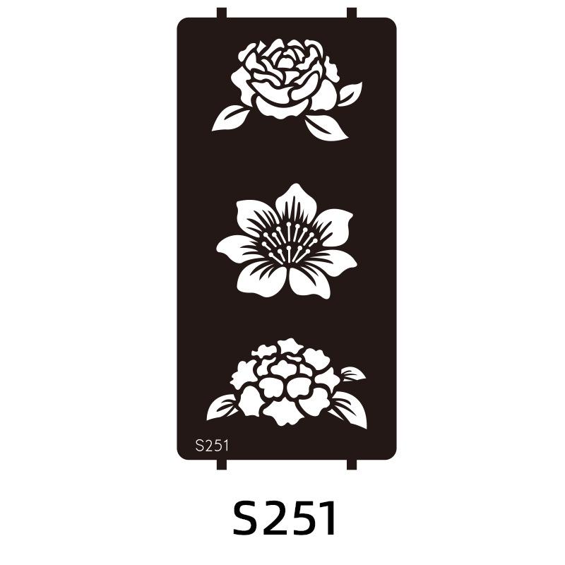 Indian Hannah Tattoo Template Tattoo Hand Drawn Template Juice Tattoo Sticker Painted Hennatattoo