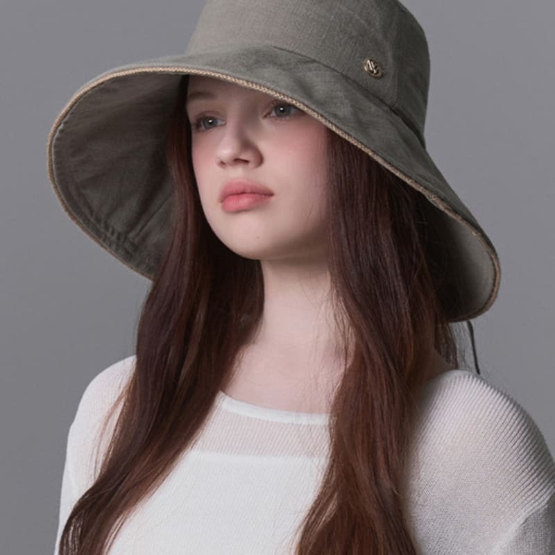 WHITE SANDS Ribbon Strap Floppy Hat Kirama (4 Colors)