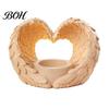 Creative Holiday Gift Ideas Angel Wings Tealight Candle Holder, Prayer Holder Memorial Gifts Housewarming for New Home Decor, Elegant Tabletop