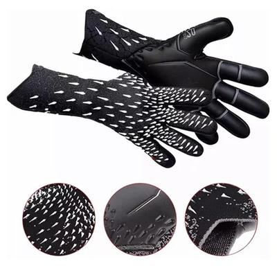 Voetbal Keepershandschoenen Verdikte Ademende Voetbalhandschoenen Antislip Latex Trainingshandschoenen voor