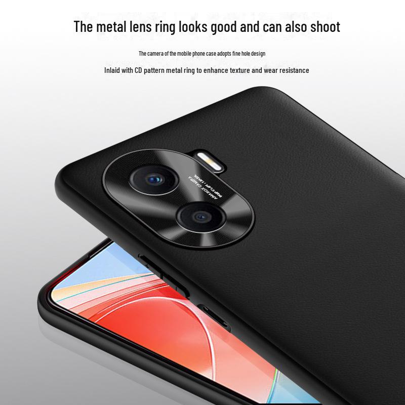 Fallschutz- und schmutzabweisende Flüssiglederhülle für das Mobiltelefon Honor X40i, Einzelversand.