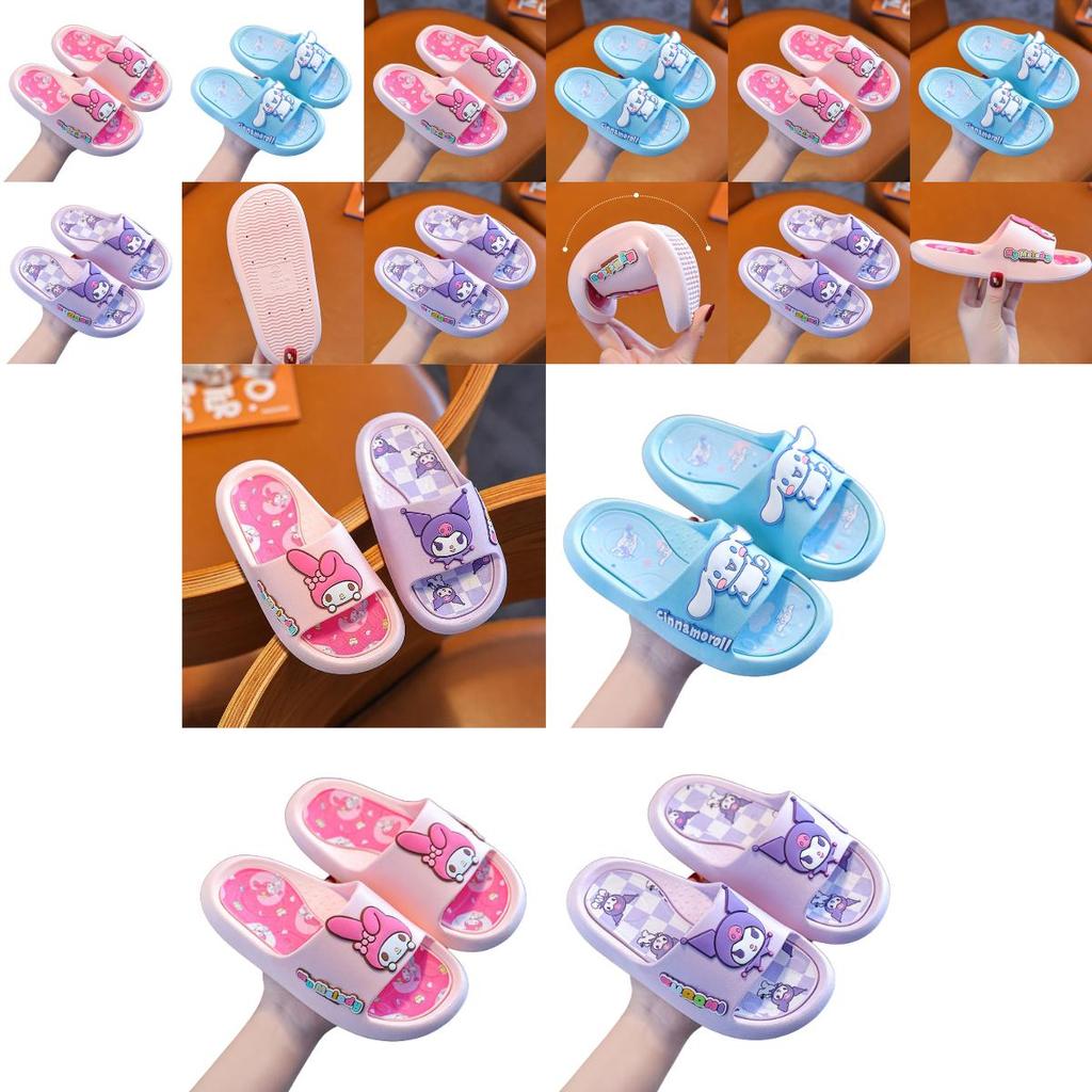 Drei Paar Niedliche Und Atmungsaktive Melody Kinderhausschuhe