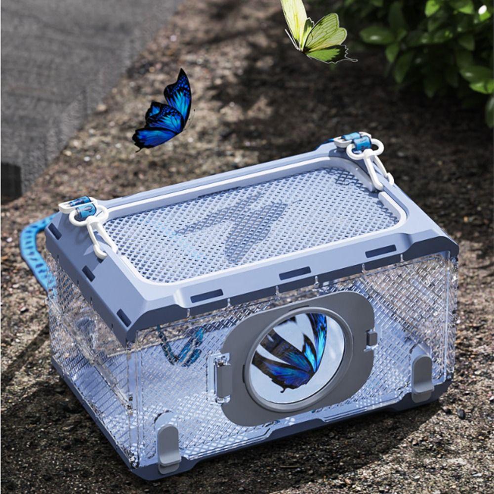 Waterproof Portable Hamster Cage Transparent Pet Observation Box Kindergarten Science Toy