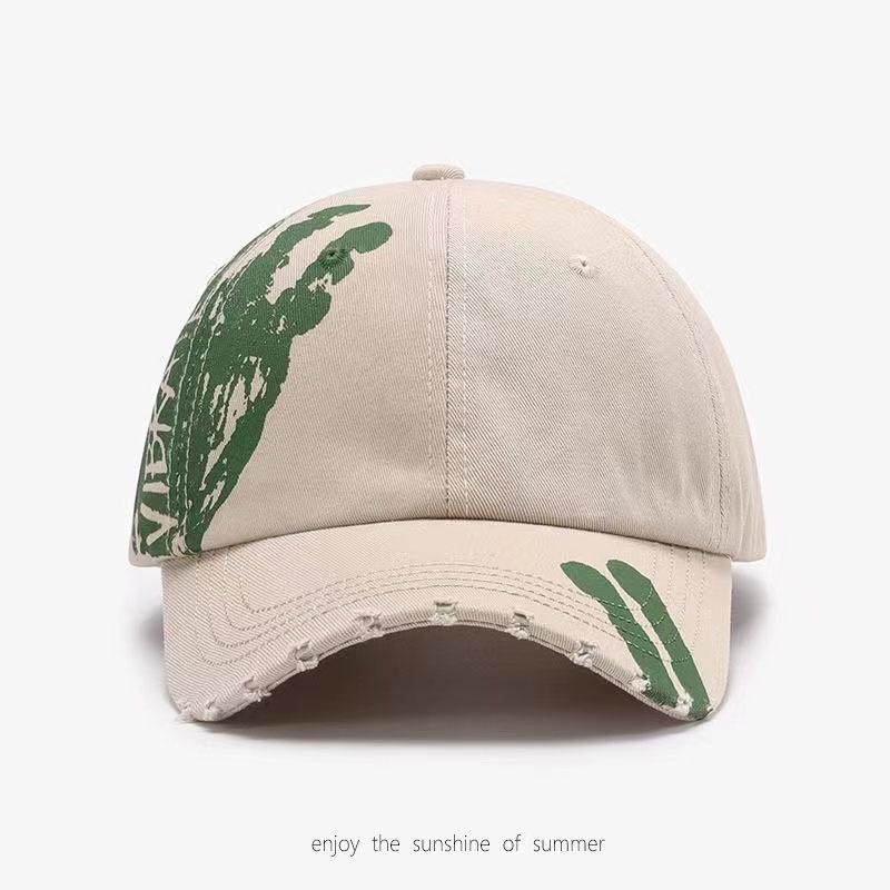 

2024 Унисекс Модная Вышитая Британская Бейсболка для Похудения Лица Adjustable