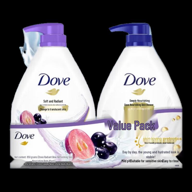Dove Глубоко питающее и смягчающее молочко для душа