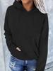 Women's Autumn/Winter Plus Velvet Loose Hooded Sweatshirt 2023