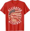 Cooles Tier Alligator Alcatraz Everglades Florida Unisex T-Shirt