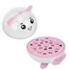 SemiAutomatic Incubator Household Small 9 Eggs Incubator for Chicken Duck Bird Pigeon Quail (Pink )