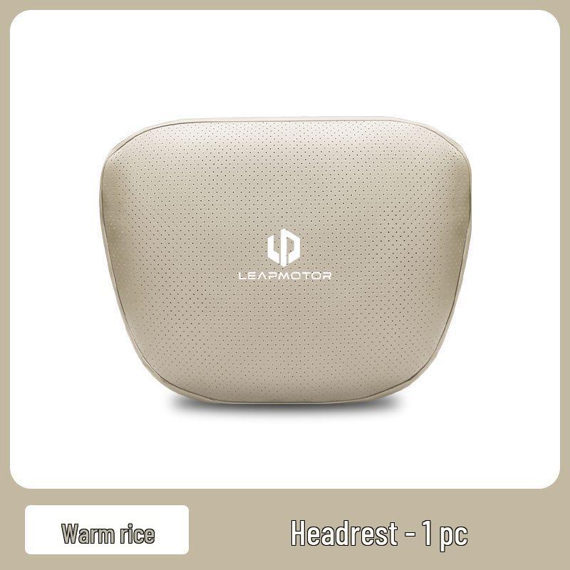 Suporte Lombar para Bancos de Carro Leapmotor T03/C11/C01/C16/C10 - Conforto de Alta Qualidade e Proteção da Cintura Encosto de Cabeça