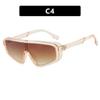 Mode All-in-one Damen Frühling und Sommer Helle Sonnenbrille für Urlaubsreisen Strandaccessoires