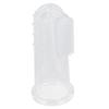 10pcs Baby Finger Toothbrush Infant Silicone Soft Finger Toothbrushes for NewbornPink Shell