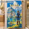 Beach TowelZelda Custom Name Text Personalized Soft Towel for Beach Pool Indoor Home Decor Gift