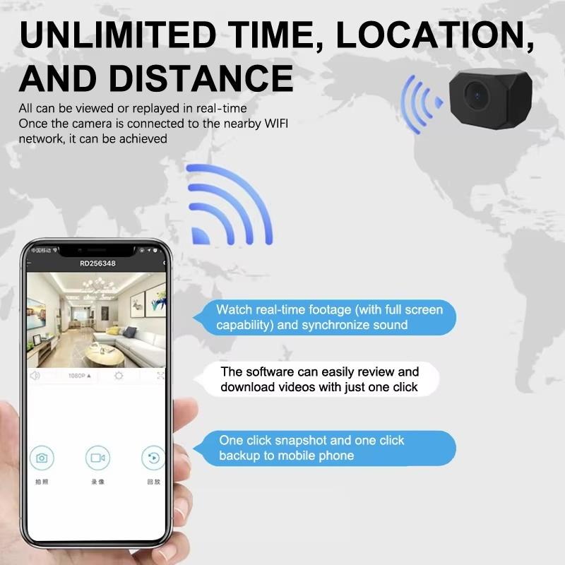 Wireless Camera Surveillance Security Mini Video Cam Vision Motion Detect Camcorder Mini Cam Monitor Smart Home