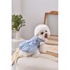 Fur Collar Luxury Designer Dog Clothes Toy Poodle Small Puppy Breed Dress Autumn Winter Warm Pet Sleeveless Sausage Cat Clothing