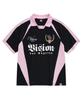 VISION STREETWEAR Vsw Camiseta de Fútbol Rosa