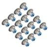 16Pcs Valve Stem Seals 12482063 For Chevy GEN III IV 4.8 5.3 5.7 6.0 6.2 LS1 LS2