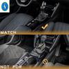 ABS Carbon Fiber Central Control Gear Shift Panel Water Cup Frame Decoration Accessories Cover Trim For Peugeot 208  - 2025