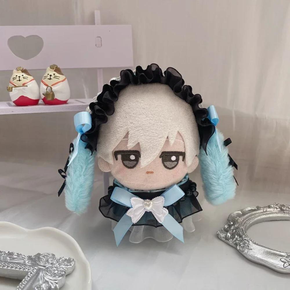10cm Nunu Doll Cute Clothes Kpop Idol Doll Gorgeous Clothes Zayne Rafayel Sylus Xavier Cotton Doll Replacement Dress