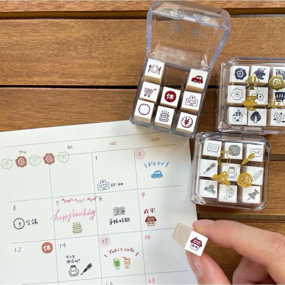 Beverly Rubber Planner Planner Lover Stamp, Accessory, Schedule, TSW-109