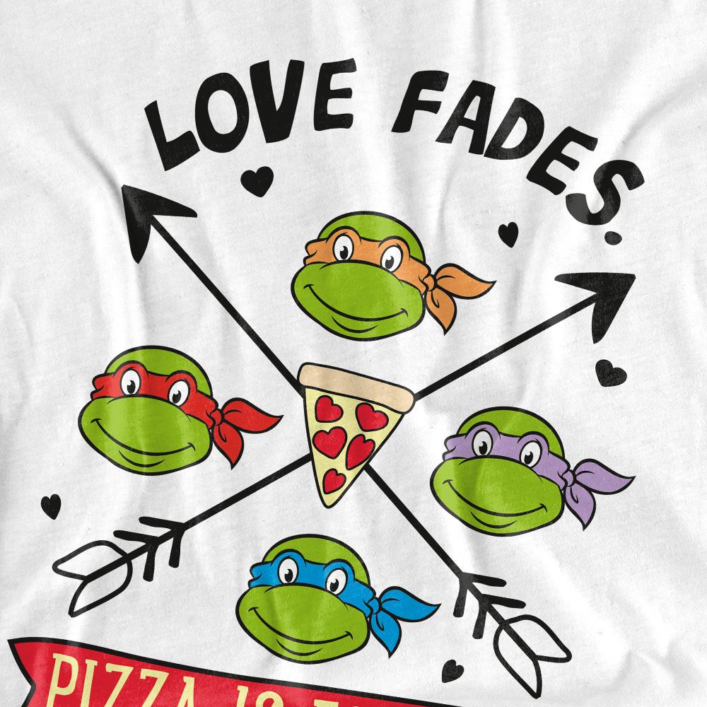 Teenage Mutant Ninja Turtles Unisex Adult Pizza Is Forever T-Shirt