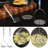 Sweet Potato Pressure Mud Mashed Potatoes Masher Metal Mashing Utensil Fruit Mashers Potato Masher