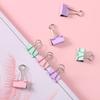 Macaron Color 19mm Long Tail Office Clips - Cute and Convenient Ticket Holder