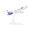 QIYUMOKE 1/400 ANA Boeing 787 Airplane Model, 15.5cm, Die-Cast Alloy, Fully Assembled, Includes Plastic Stand, Perfect for Desktop Display and Creativ