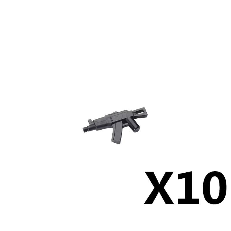 Vojáci Figurky Zbraně Stavebnice Pistole Poposha MP40 Puška AK74 Raketomet Kulka Plamenomet Hračky Dárek T051