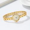 Women'S Fashion Small Plate Niche Quartz Watch Student Simple Waterproof Steel Belt Bracelet Watch