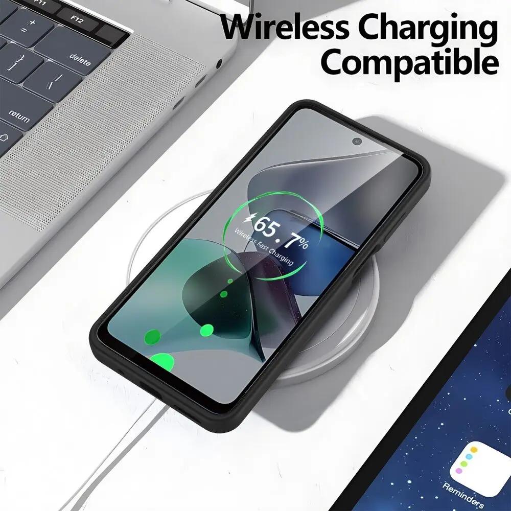 Plain Flexible Liquid Silicone Case For Motorola G75 G35 G55 G85 5G G05 G15 E15 Protective Cover Bumper Shell Coque Fundas