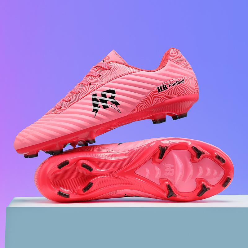 2025 new World Cup football shoes men's low-top spikes students grass training children's game sports shoes