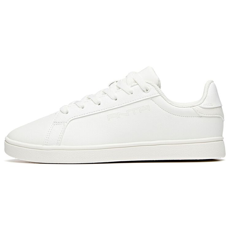 

Anta Lifestyle Series Trendy Casual Non-Slip Wear-Resistant Low-Top Skate Shoes Women sneaker White 122018064-1