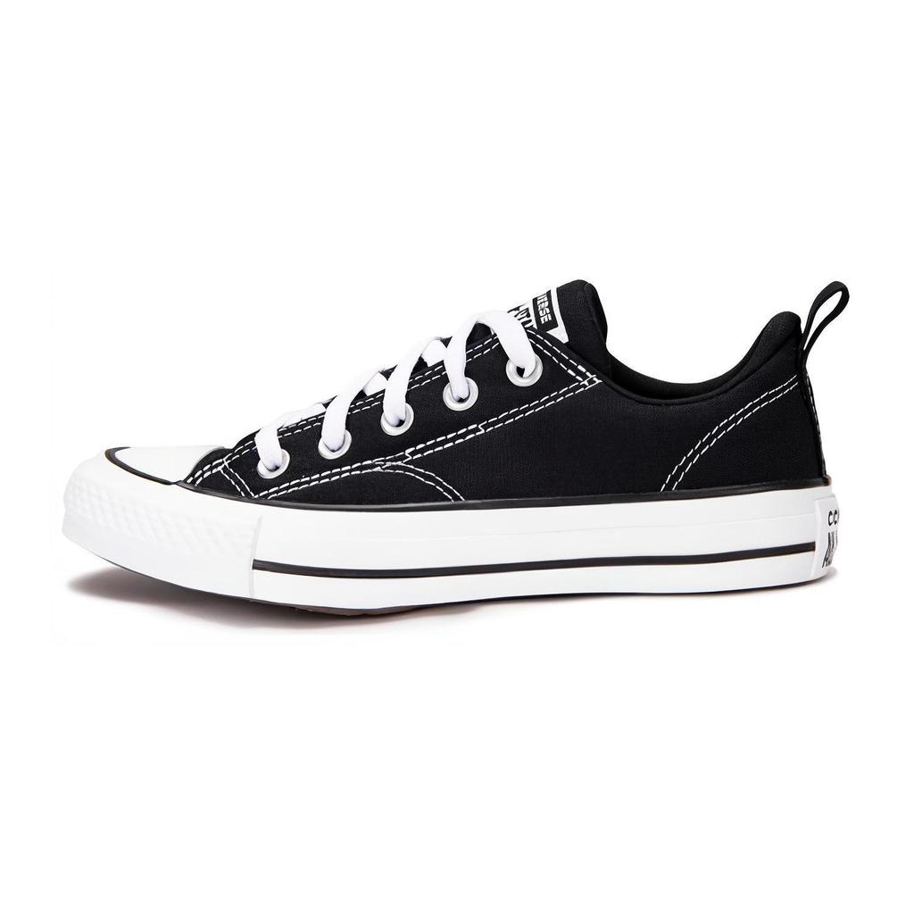 Converse Chuck Taylor All Star Versatile Simple Comfortable Durable Breathable Low Top Canvas Shoes Kids Sneakers Black A06408C
