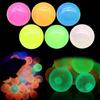 Glowing Sticky Ball ,Very Elastic Squishys Ball That Stick to The Ceiling,Stress Relieving Ball for Stress and Anxiety