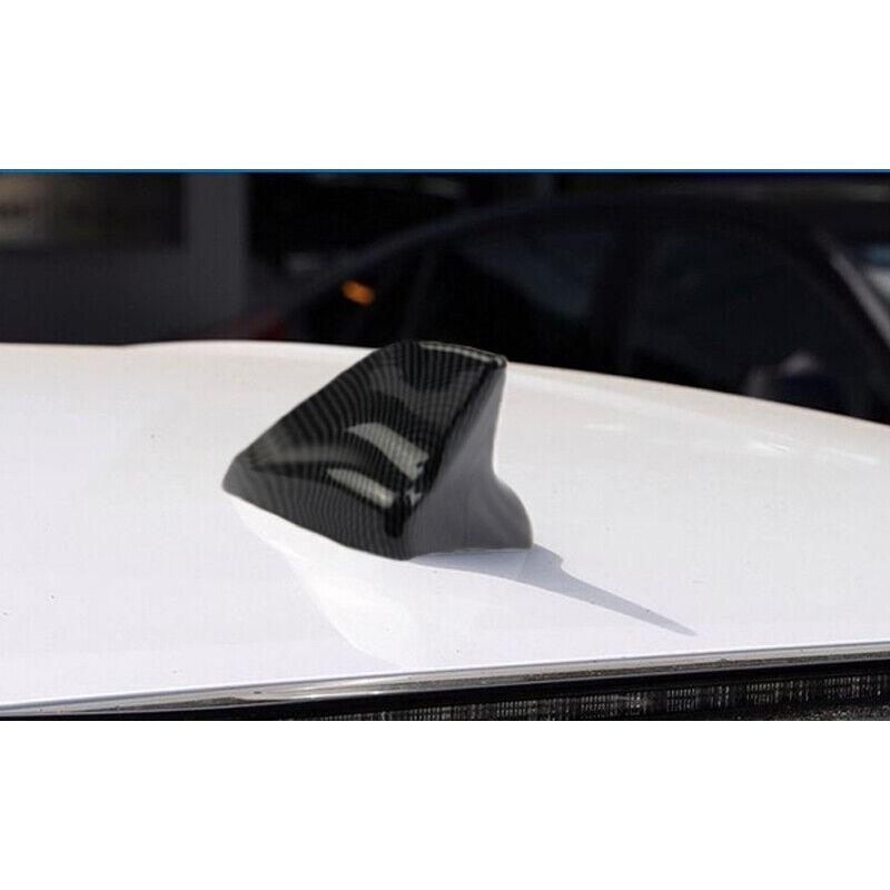 ABS Carbon Fiber Pattern Antenna Cap Cover Trim for Ford Mustang 2024