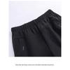 Women's Plus Size Warm Fleece-Lined Straight-Leg Pants for Autumn and Winter
