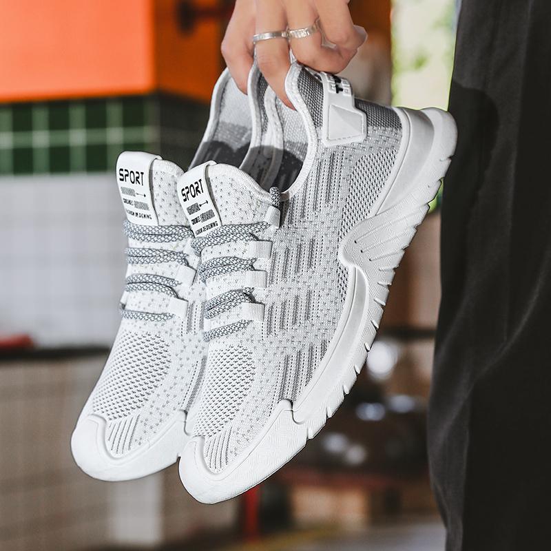 Men's Shoes Breathable Thin Young Mesh Casual Shoes Fashion Shoes Running Sneakers Men's Mesh Shoes