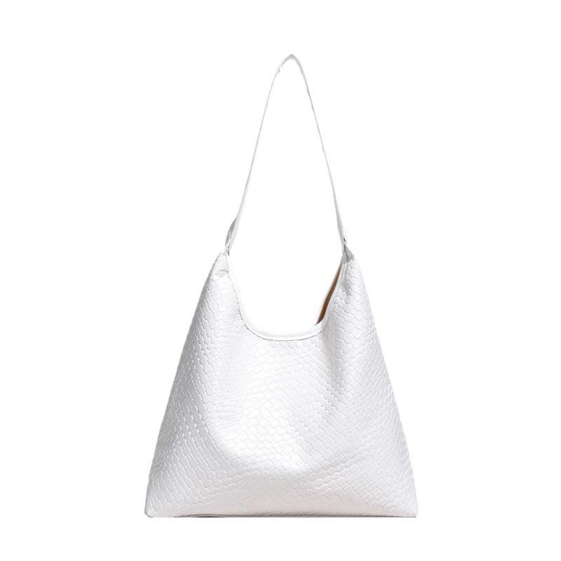 Вязаная сумка-тоут кроссбоди в стиле ретро - Женская сумка на плечо большой вместимости