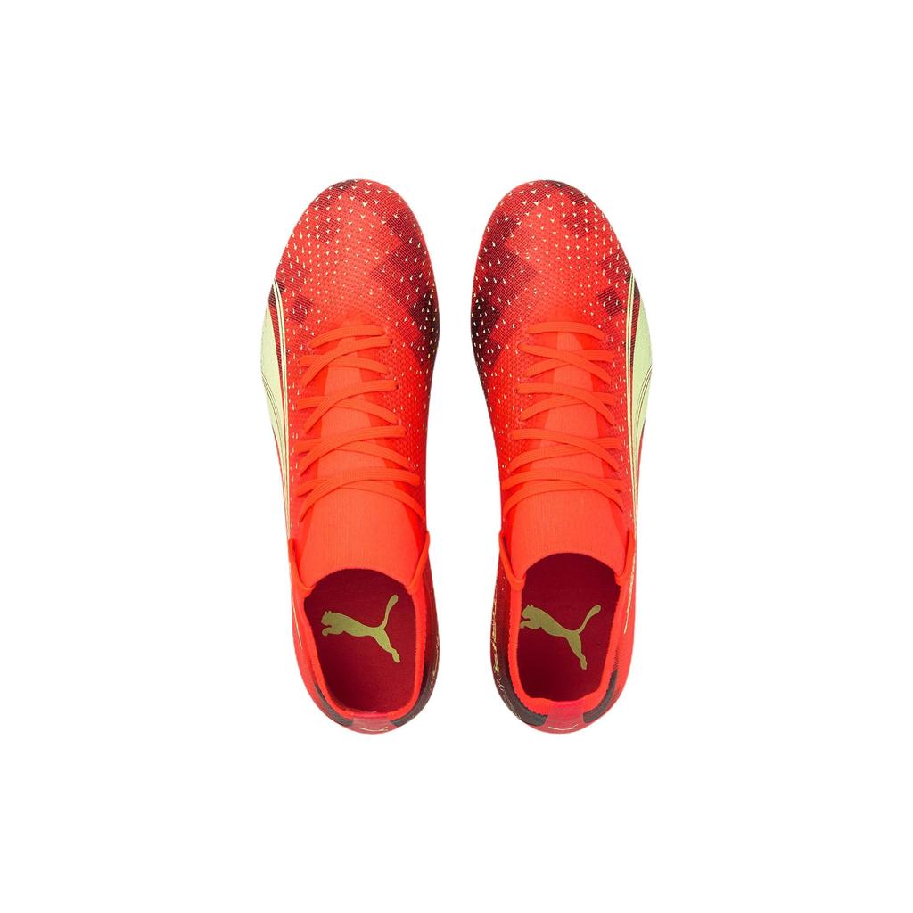 Puma Ultra Match FG AG Fearless Pack Herren Sneaker Rot Feurig-Koralle Sprudelnd-Hell 106900-03